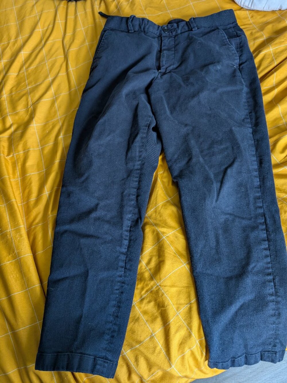 Uniqlo easy stretch men's pants Medium (30-33) Blue